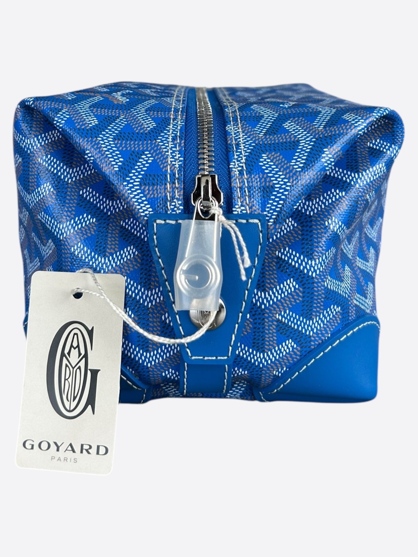 Goyard Blue Boeing 25 Mini Duffel Bag