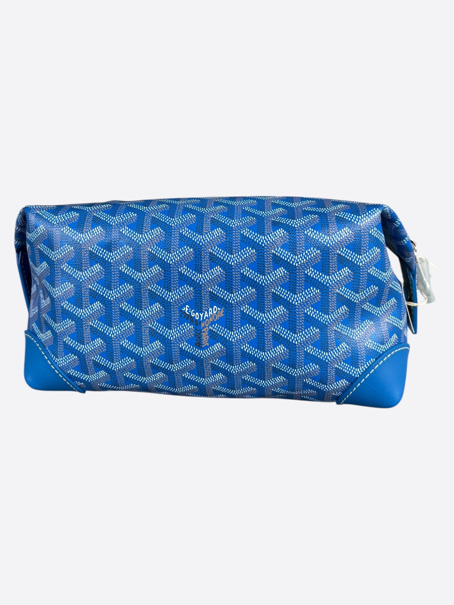 Goyard Blue Boeing 25 Mini Duffel Bag
