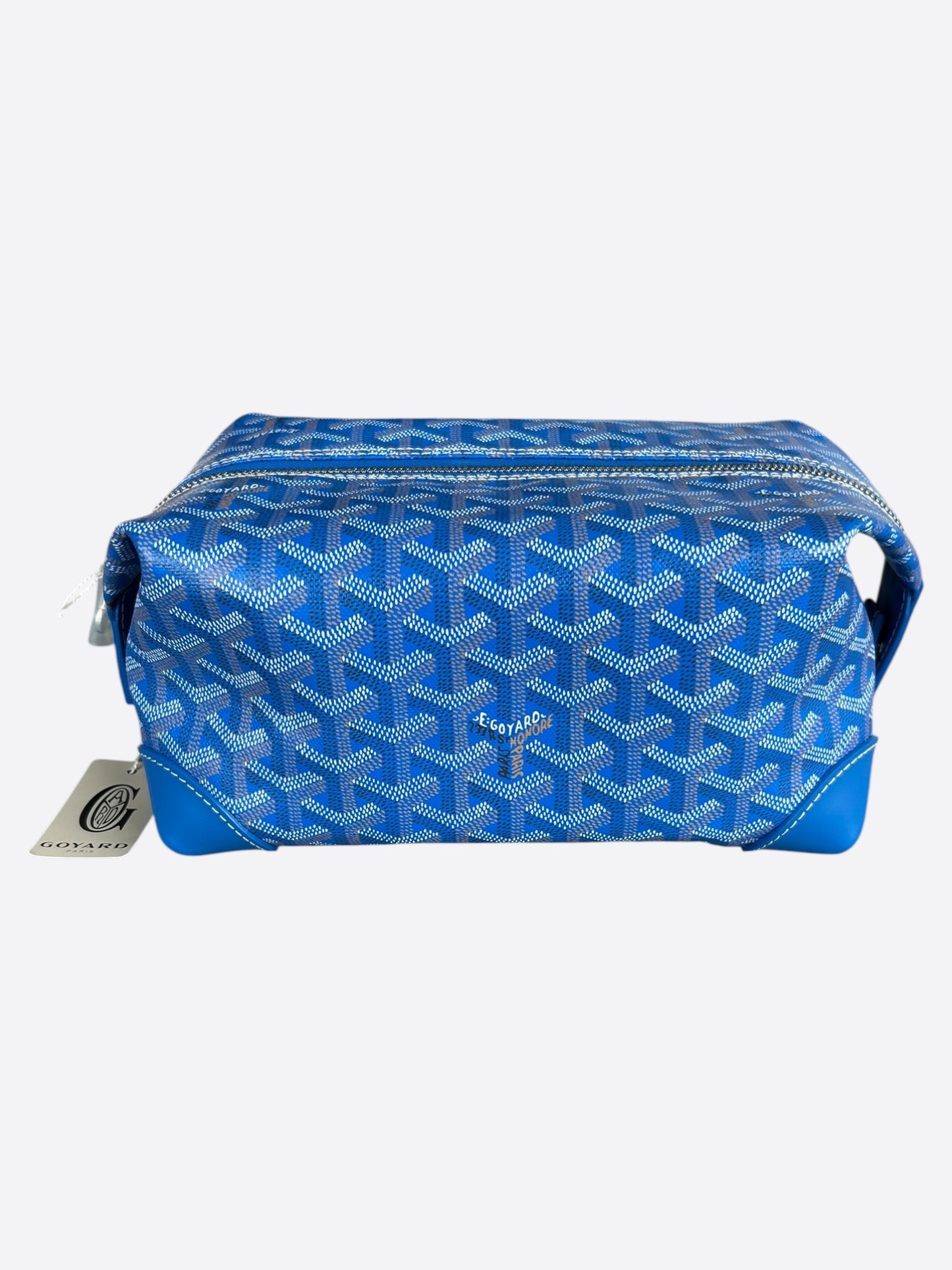Goyard Blue Boeing 25 Mini Duffel Bag