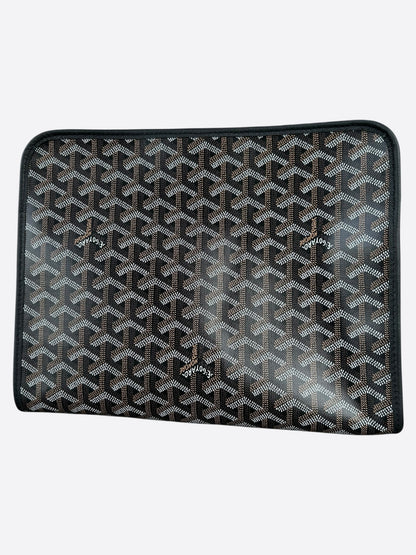 Goyard Black Jouvence GM Toiletry Bag