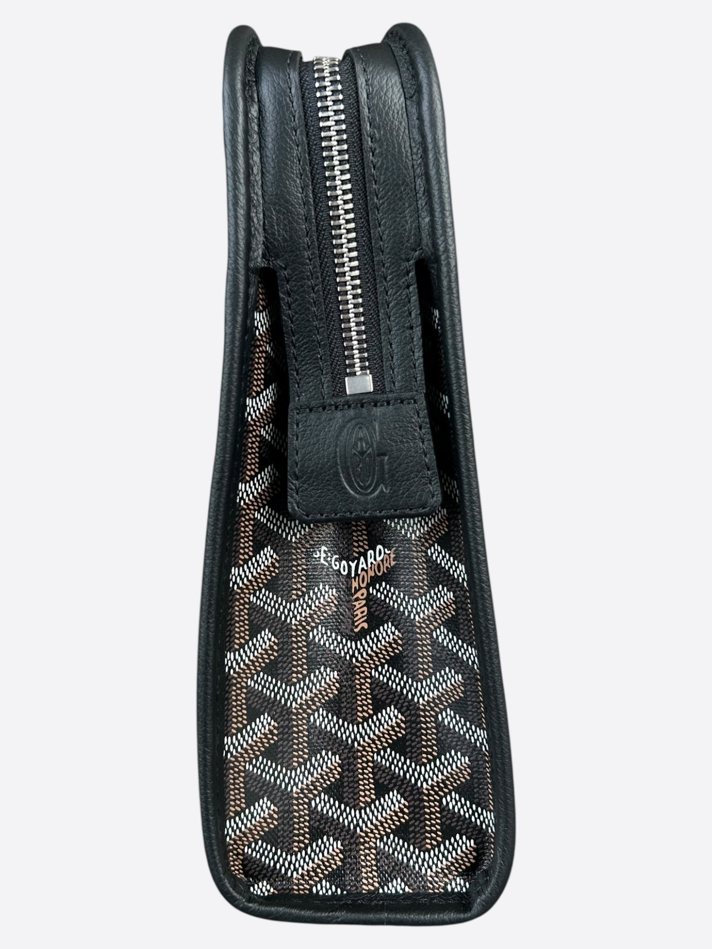 Goyard Black Jouvence GM Toiletry Bag