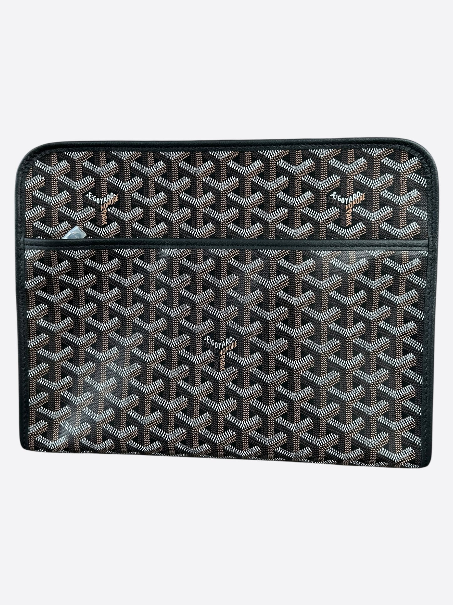 Goyard Black Jouvence GM Toiletry Bag