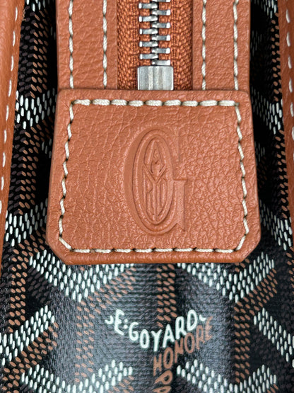 Goyard Black & Brown Jouvence GM Toiletry Bag