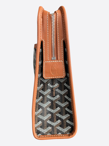 Goyard Black & Brown Jouvence GM Toiletry Bag
