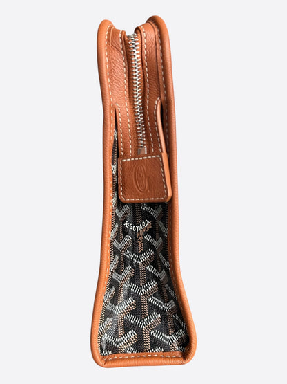 Goyard Black & Brown Jouvence GM Toiletry Bag