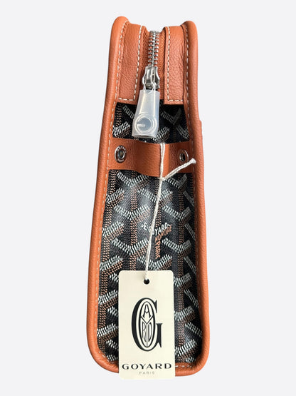 Goyard Black & Brown Jouvence GM Toiletry Bag