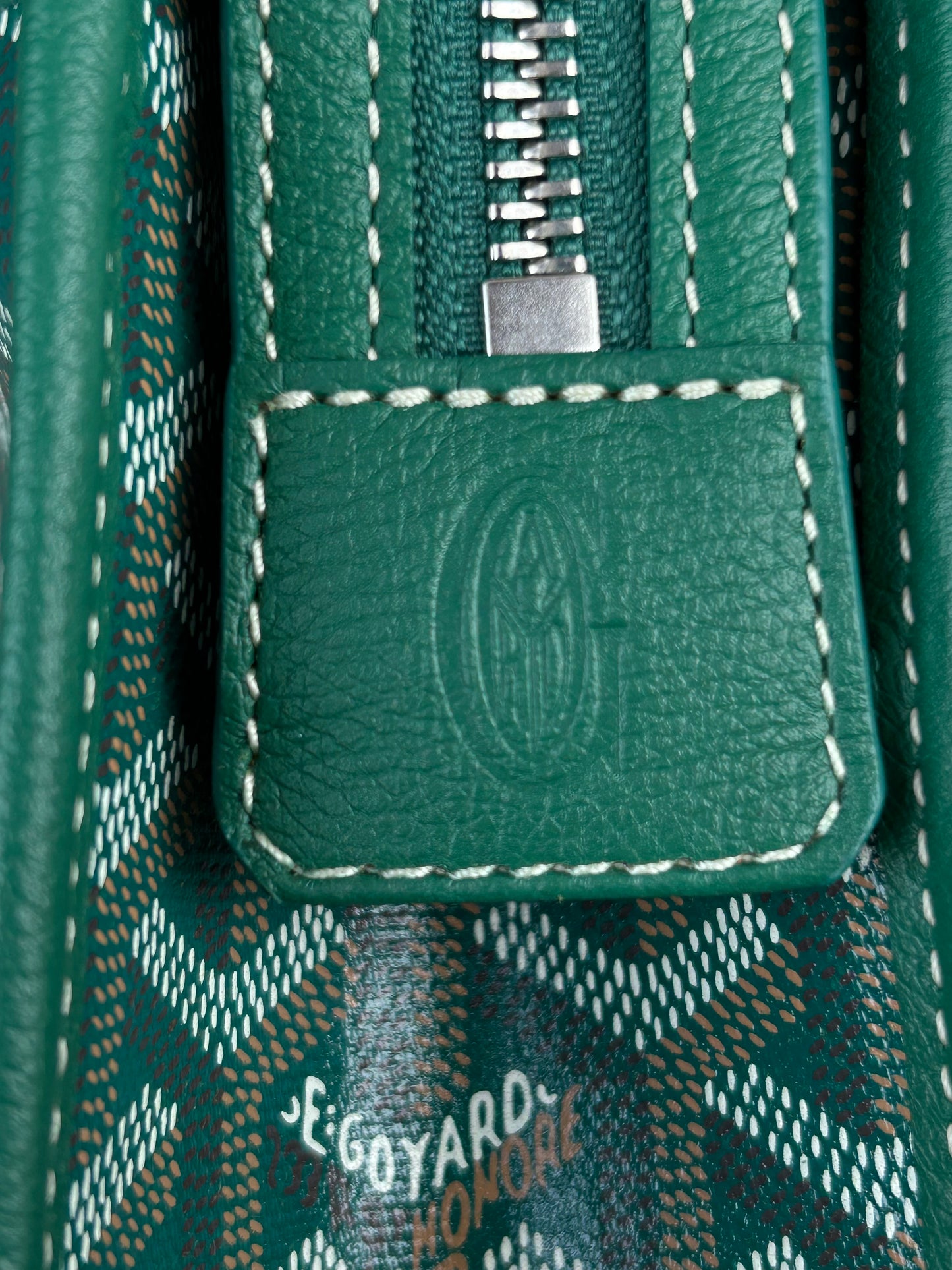 Goyard Green Jouvence GM Toiletry Bag