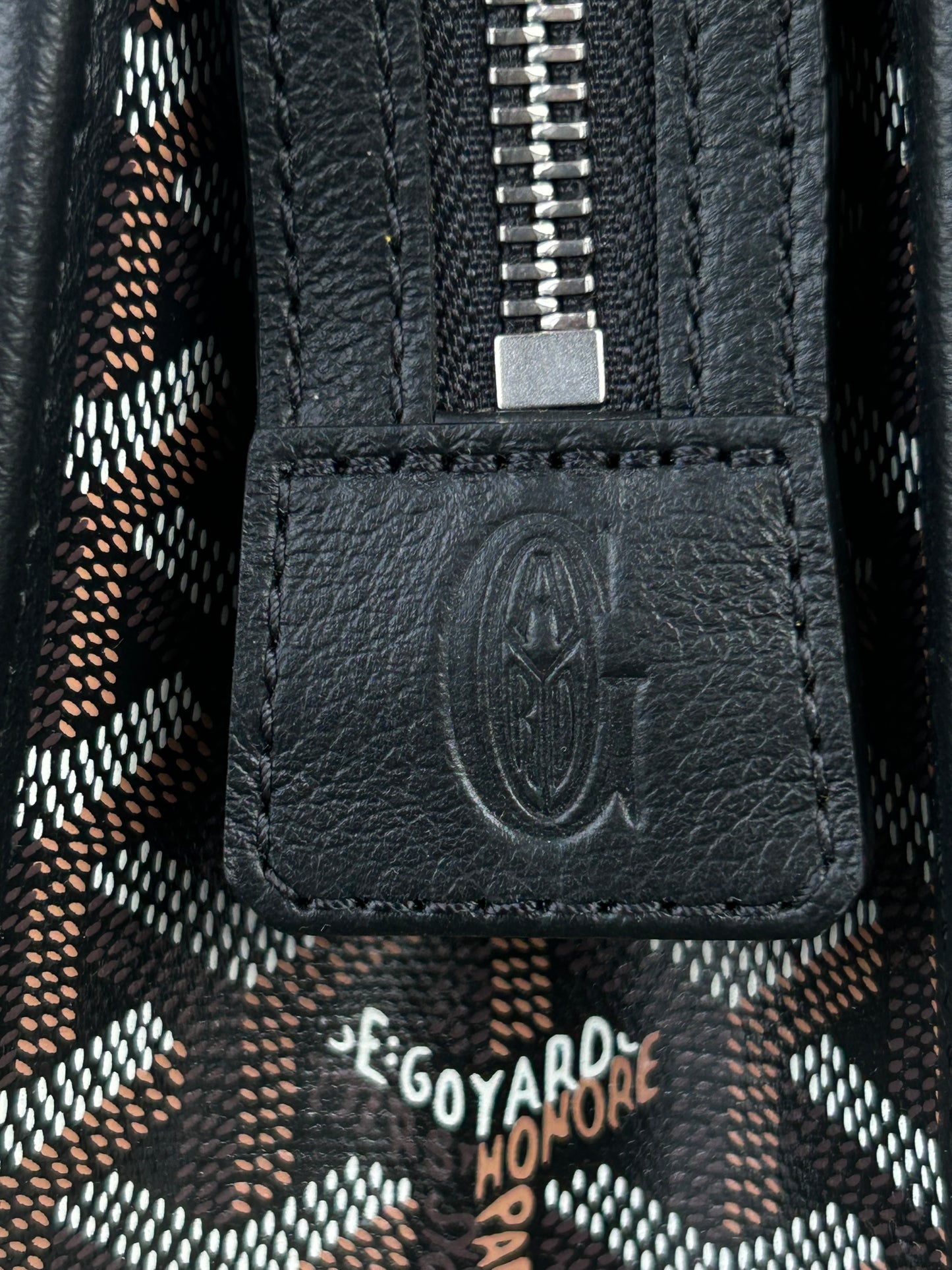 Goyard Black Jouvence GM Toiletry Bag
