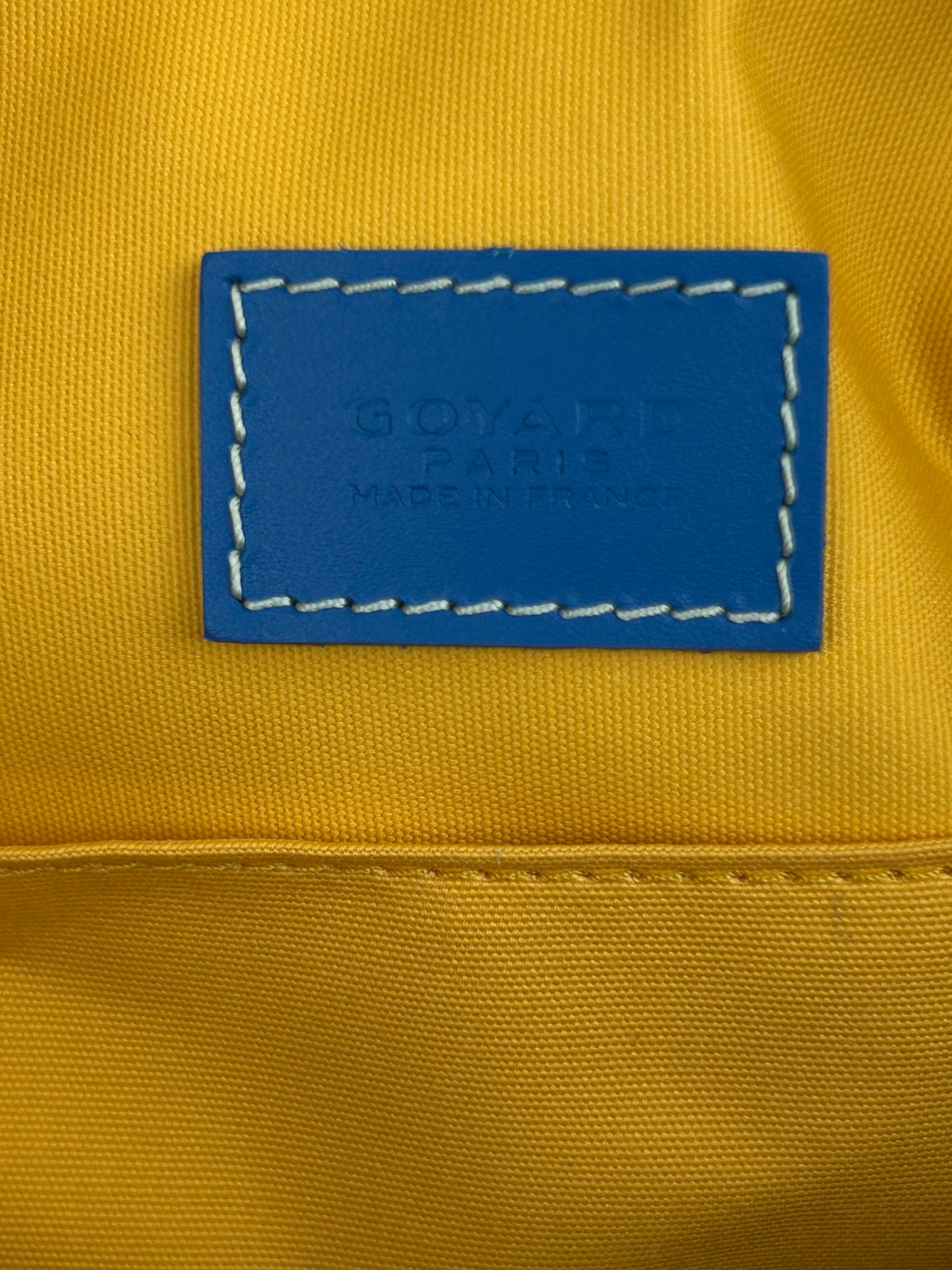 Goyard Blue Boeing 25 Mini Duffel Bag