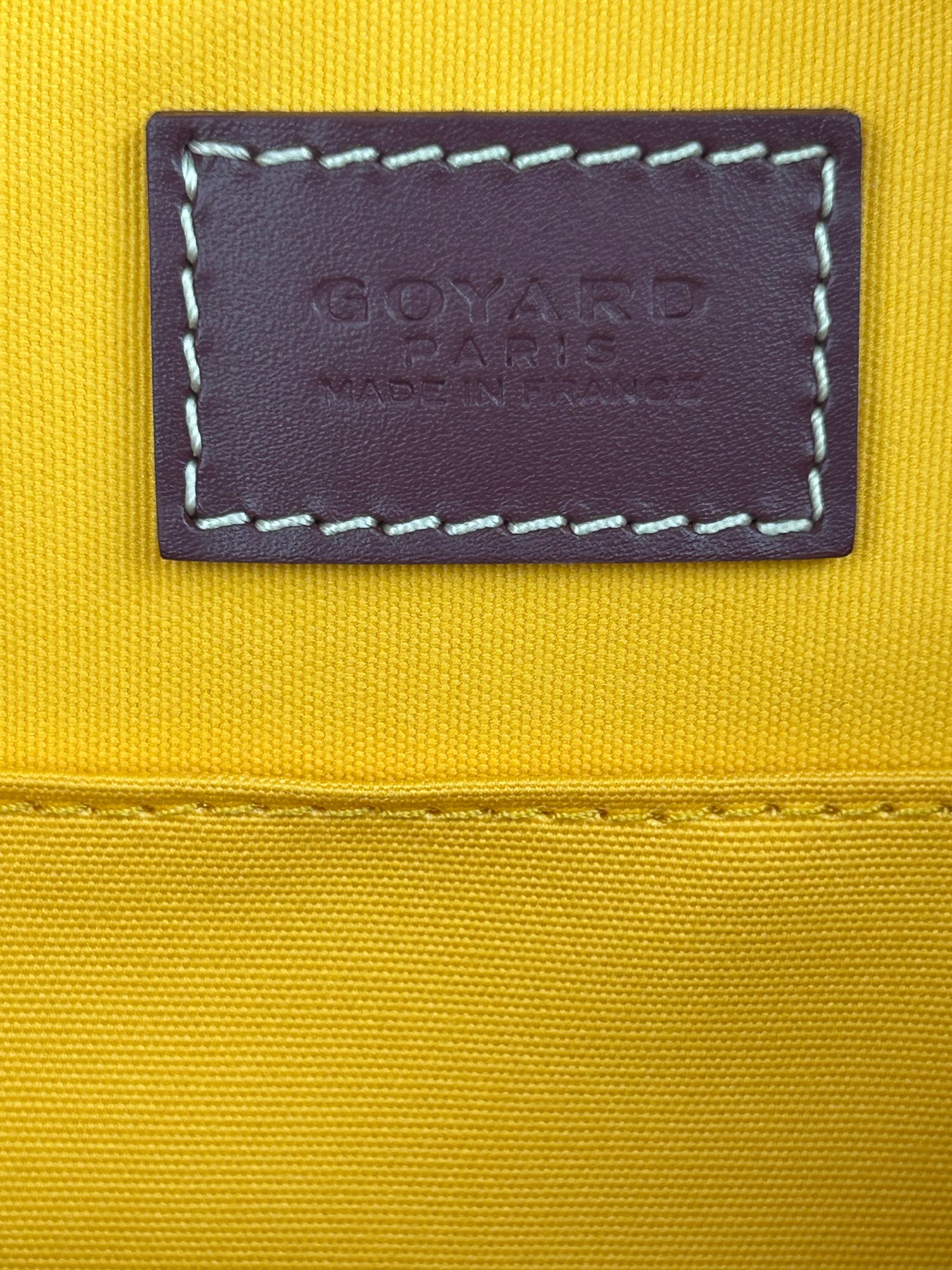 Goyard Burgundy Boeing 25 Mini Duffel Bag