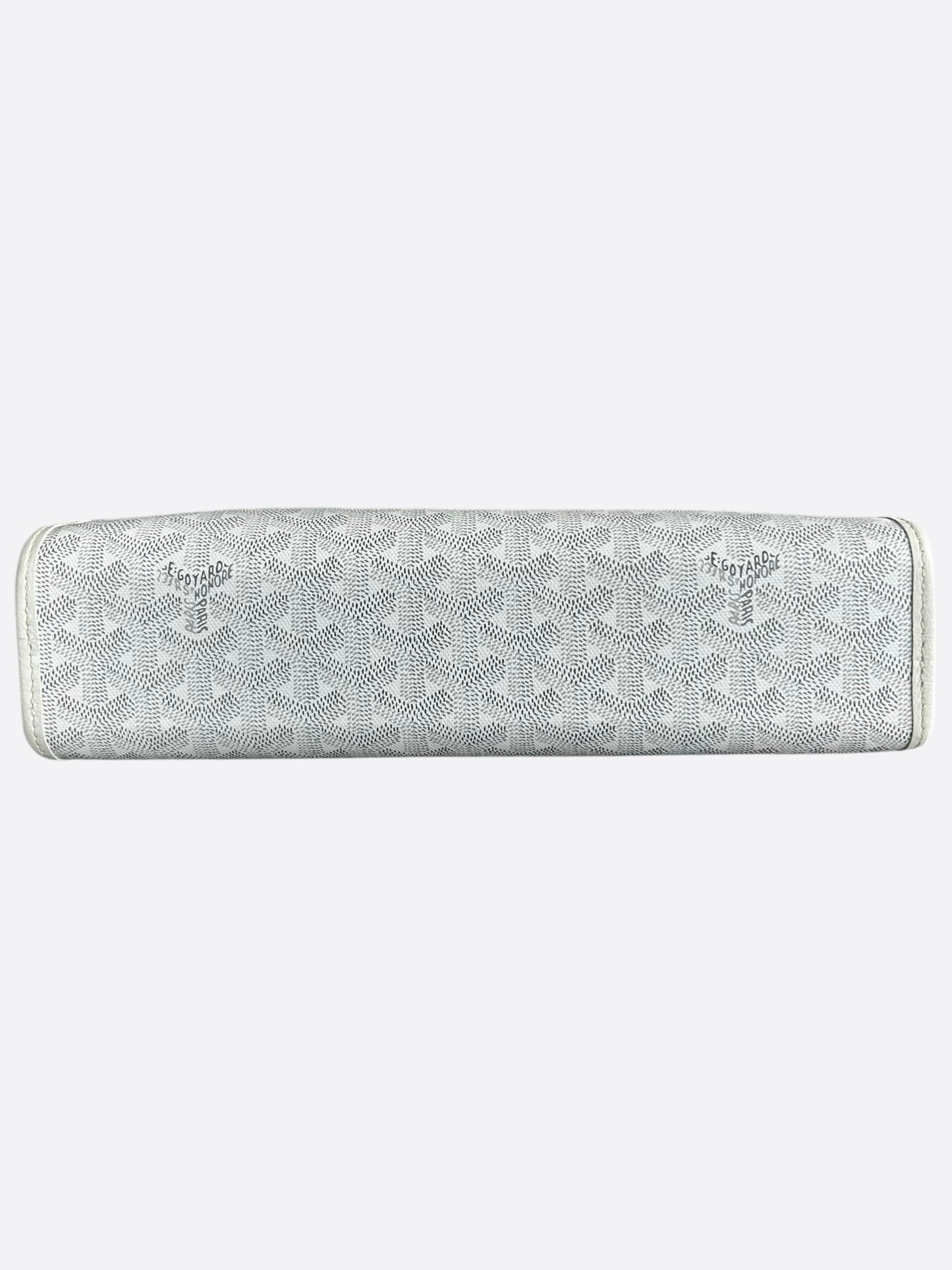 Goyard White Jouvence GM Toiletry Bag