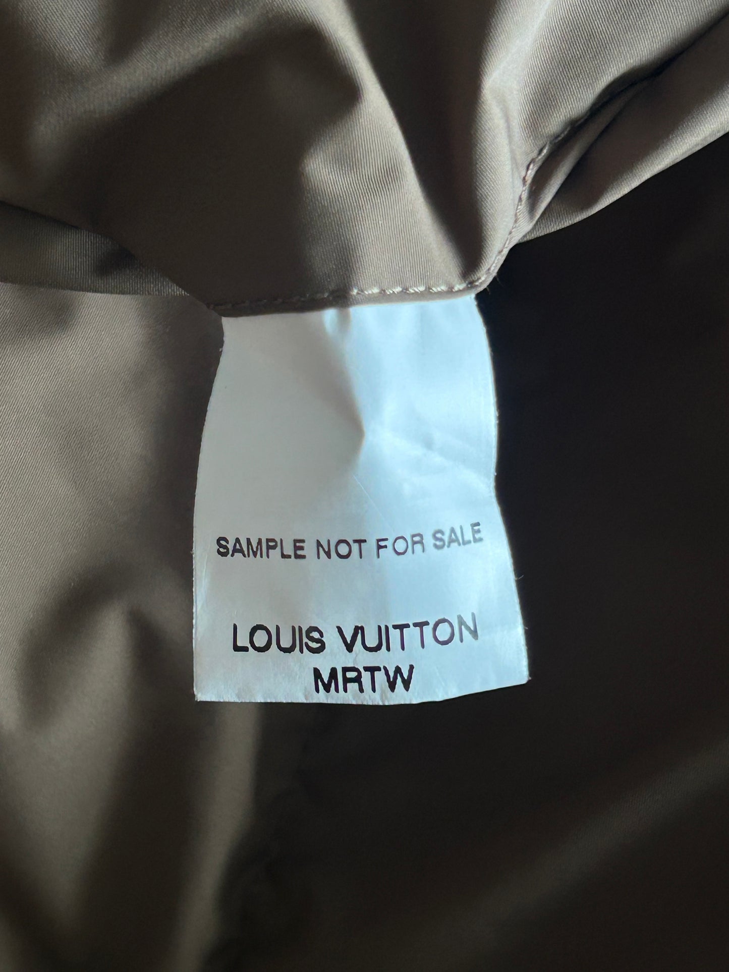 Louis Vuitton Brown Monogram Puffer Jacket