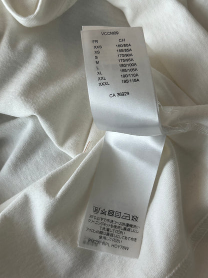 Louis Vuitton White Rainbow Logo T-Shirt