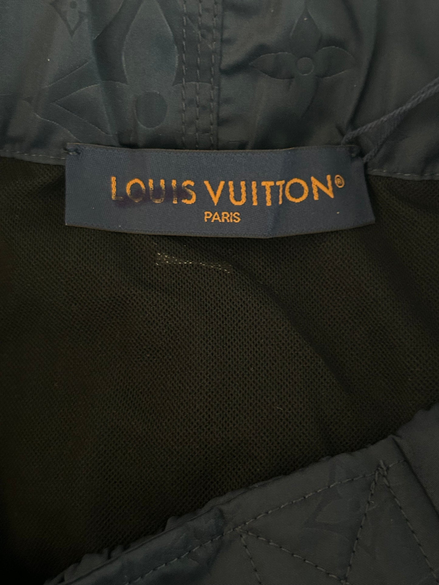Louis Vuitton Navy Monogram Swim Shorts