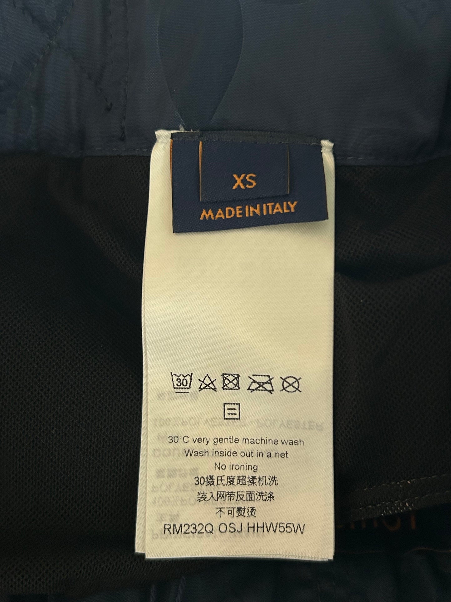 Louis Vuitton Navy Monogram Swim Shorts
