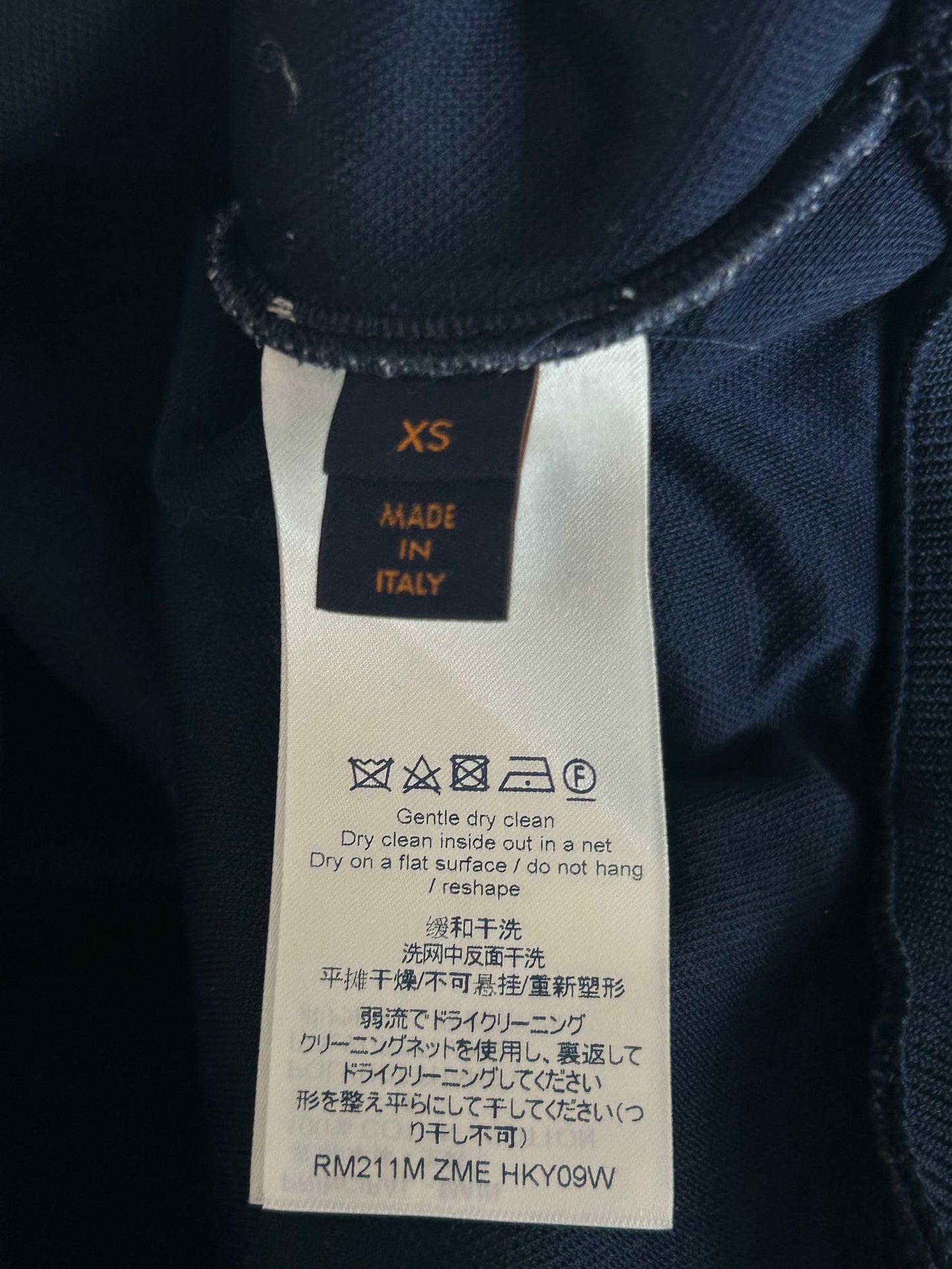 Louis Vuitton Blue Tapestry Monogram Sweater