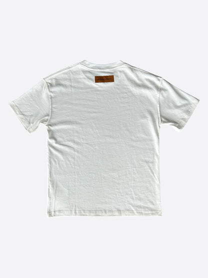 Louis Vuitton White Rainbow Logo T-Shirt
