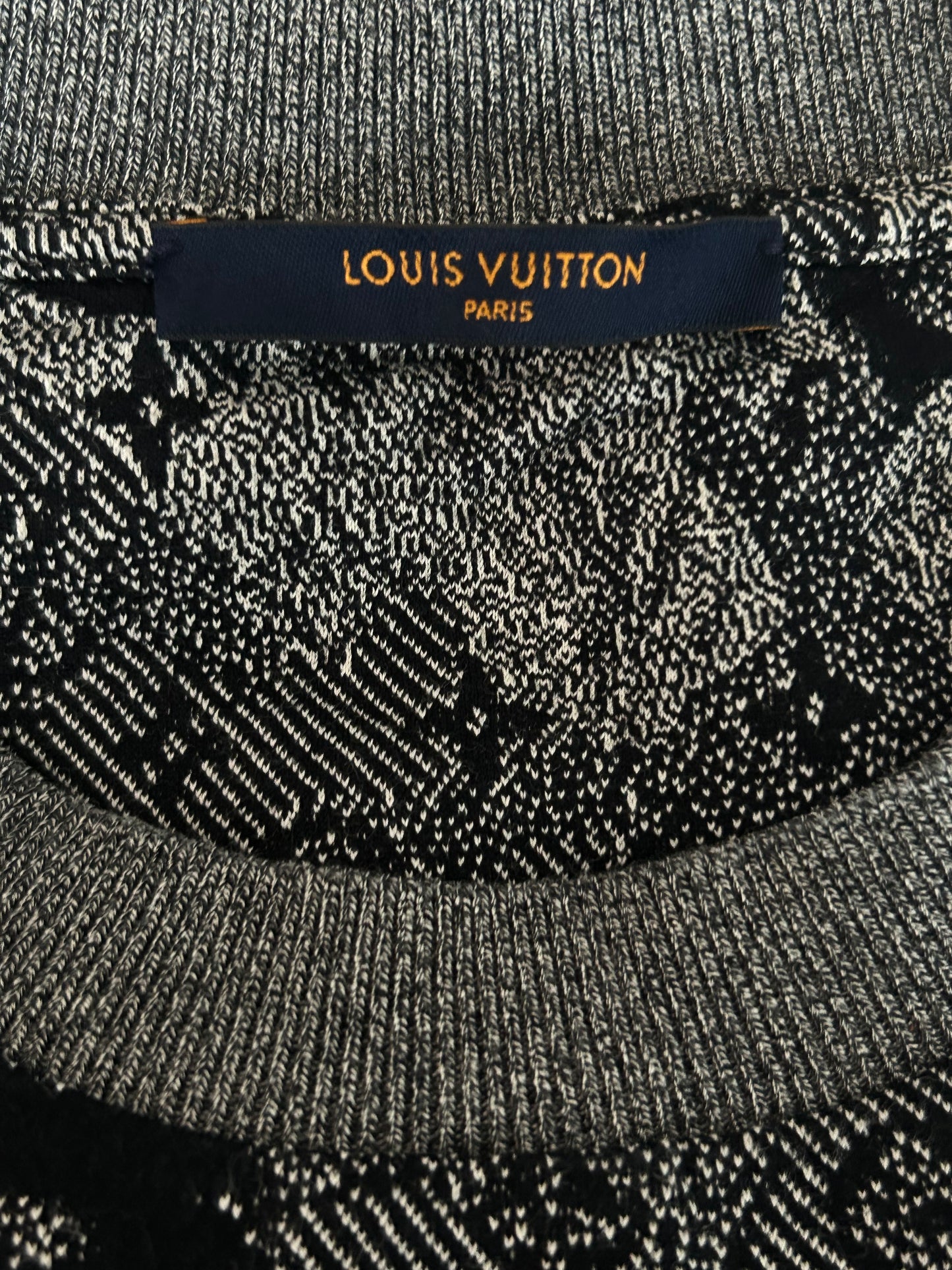 Louis Vuitton Grey Camouflage Monogram T-Shirt