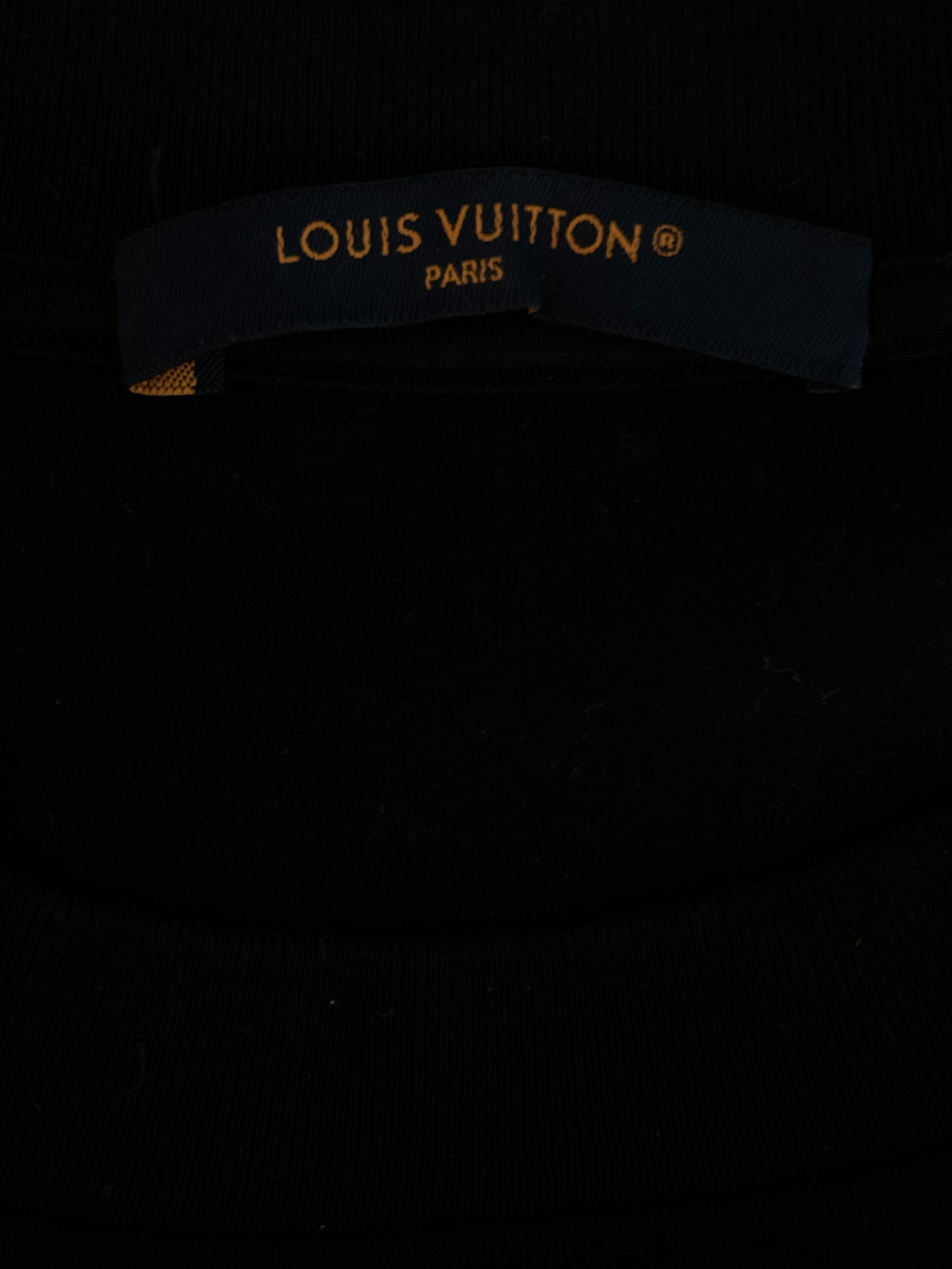 Louis Vuitton Black & White Monogram Gradient T-Shirt