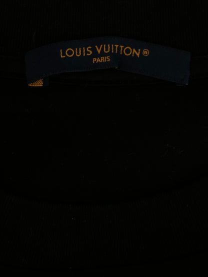 Louis Vuitton Black & White Monogram Gradient T-Shirt