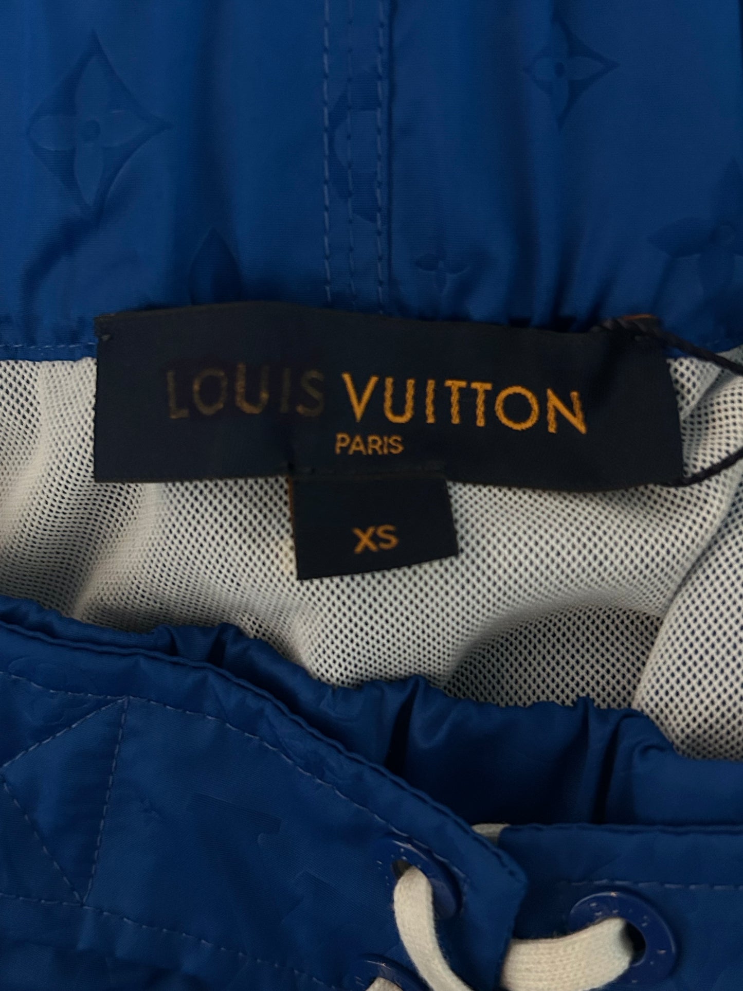 Louis Vuitton Blue Monogram Swim Shorts