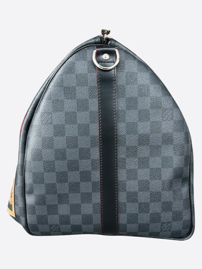 Louis Vuitton Damier Graphite Alps Keepall 55