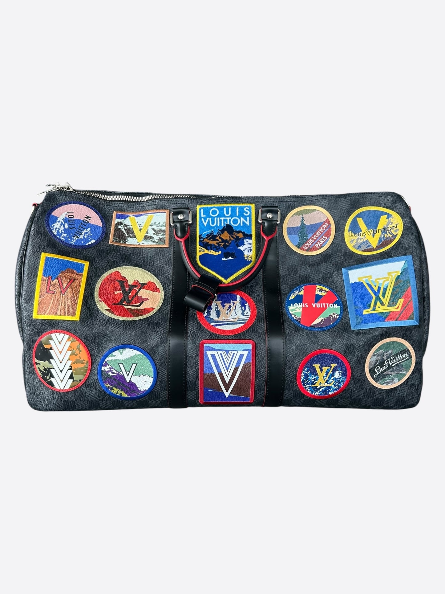 Louis Vuitton Damier Graphite Alps Keepall 55