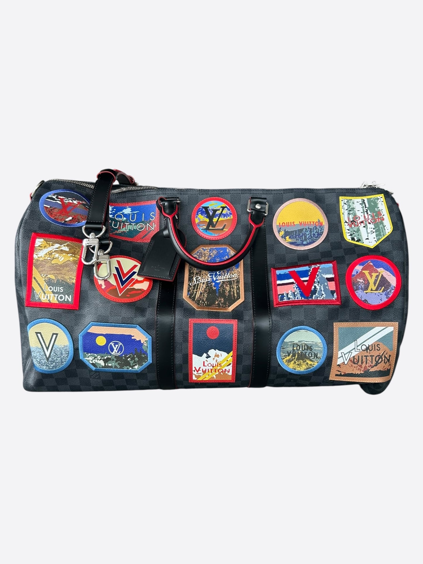 Louis Vuitton Damier Graphite Alps Keepall 55