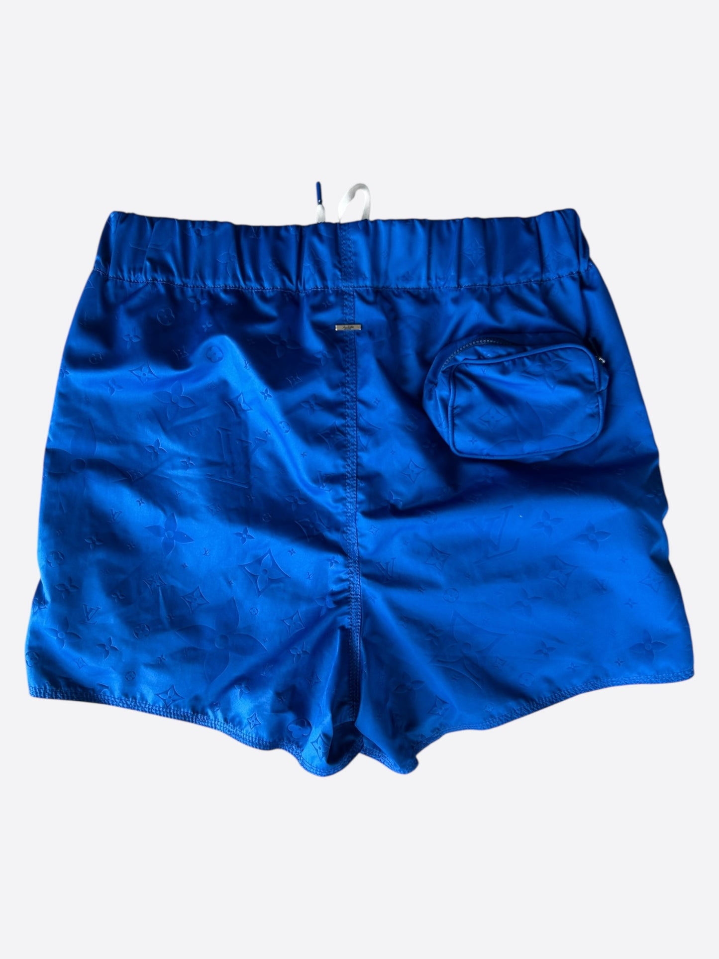 Louis Vuitton Blue Monogram Swim Shorts
