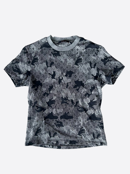 Louis Vuitton Grey Camouflage Monogram T-Shirt