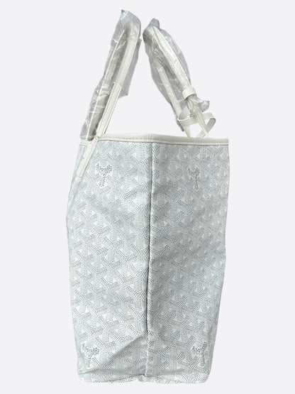 Goyard White St. Louis PM Tote Bag