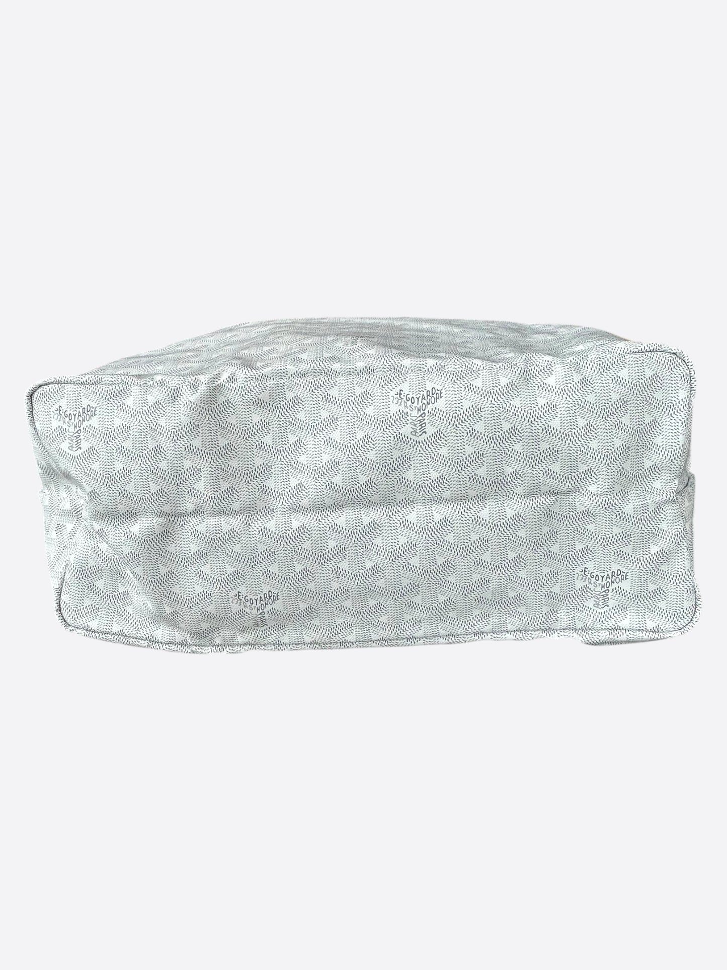 Goyard White St. Louis PM Tote Bag