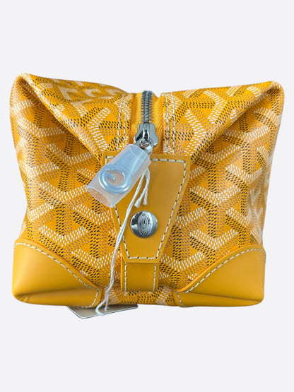 Goyard Yellow Boeing 25 Mini Duffel Bag