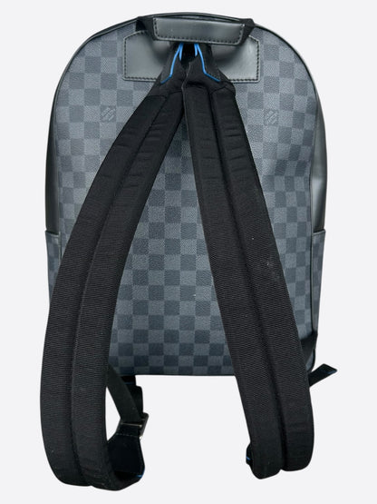 Louis Vuitton Damier Graphite Rainbow Logo Josh Backpack