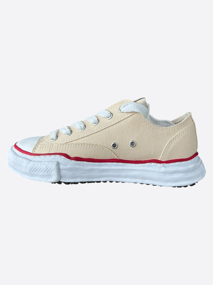 Maison Mihara Yasuhiro Beige & White Peterson Sneakers
