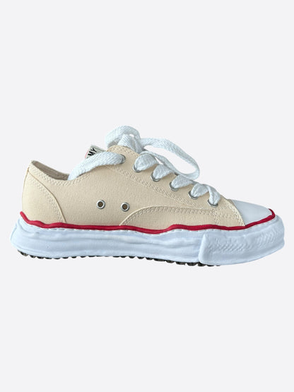 Maison Mihara Yasuhiro Beige & White Peterson Sneakers