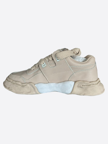 Maison Mihara Yasuhiro Beige & White Parker Sneakers