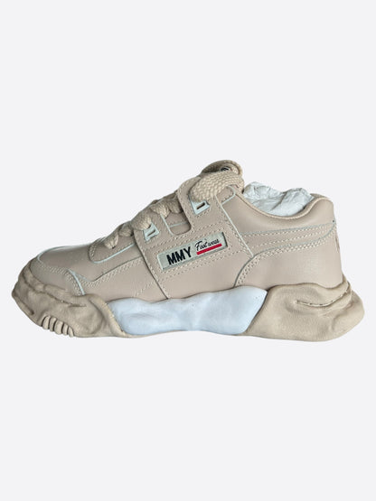 Maison Mihara Yasuhiro Beige & White Parker Sneakers