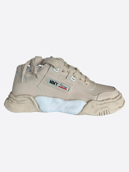 Maison Mihara Yasuhiro Beige & White Parker Sneakers