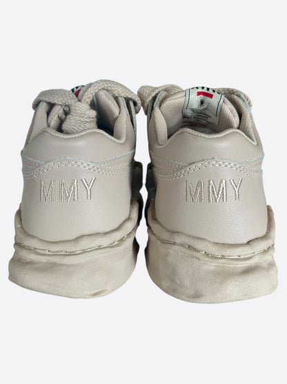 Maison Mihara Yasuhiro Beige & White Parker Sneakers