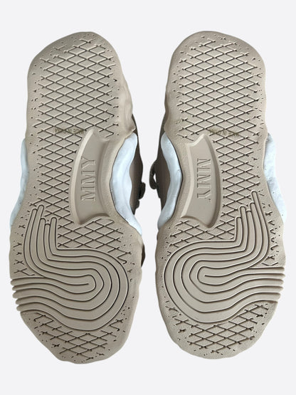 Maison Mihara Yasuhiro Beige & White Parker Sneakers