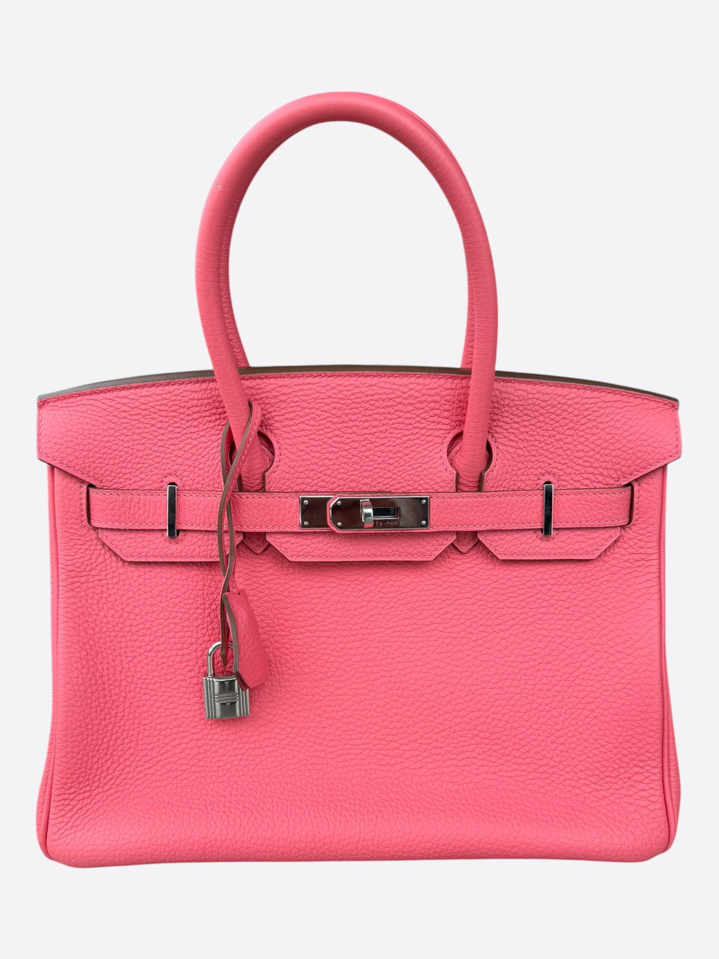 Hermes Pink Togo & Palladium Hardware Birkin 30