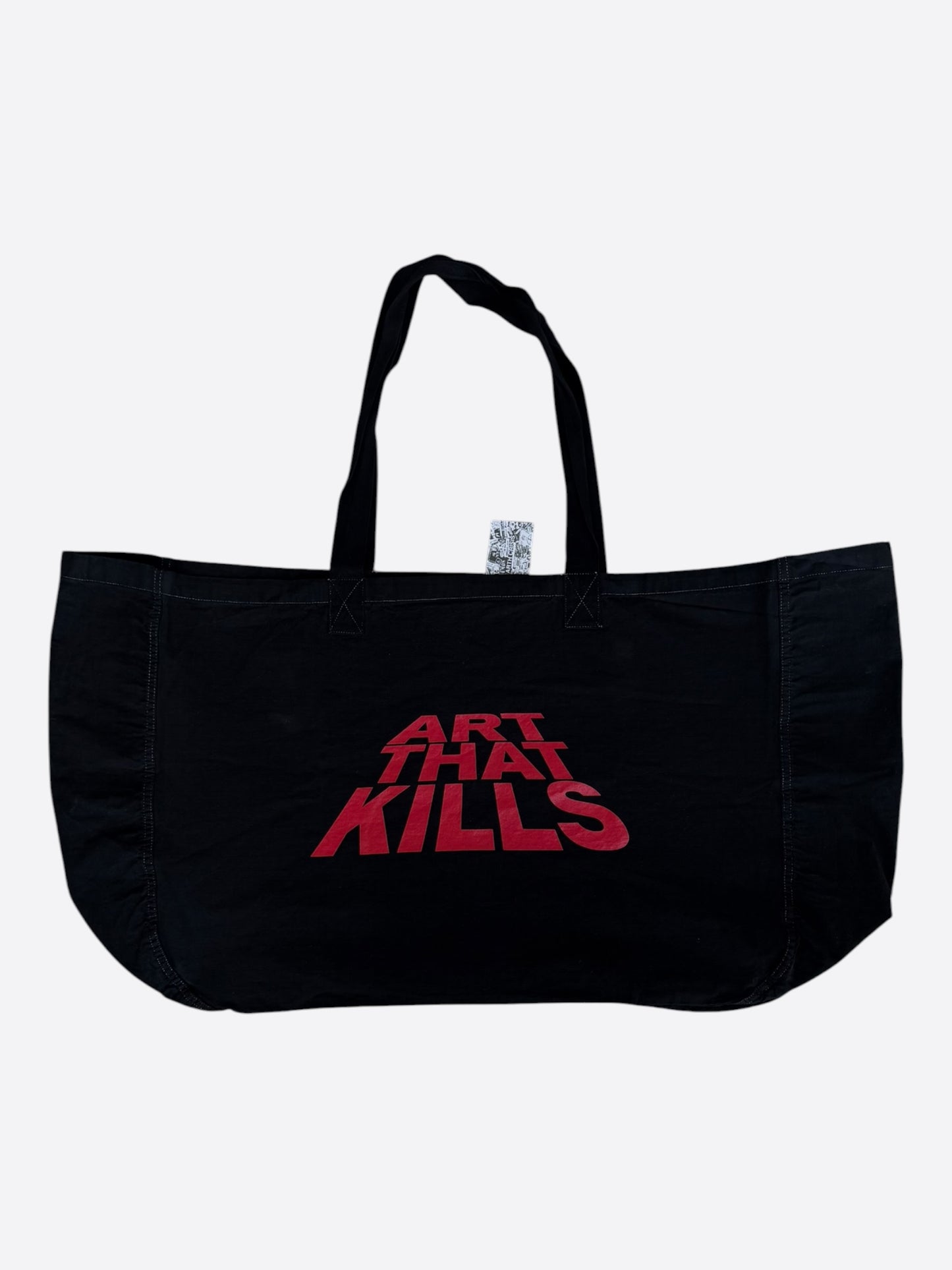 Gallery Dept Black & Red Art That Kills Logo Tote