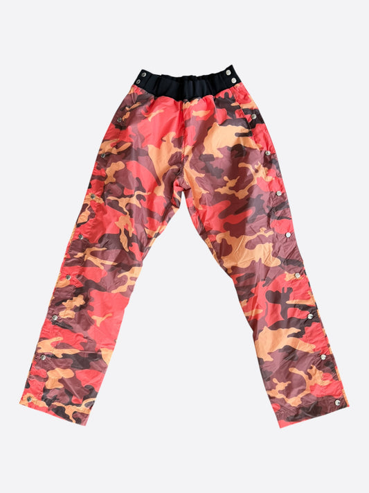 Gallery Dept Orange Camouflage Track Pants
