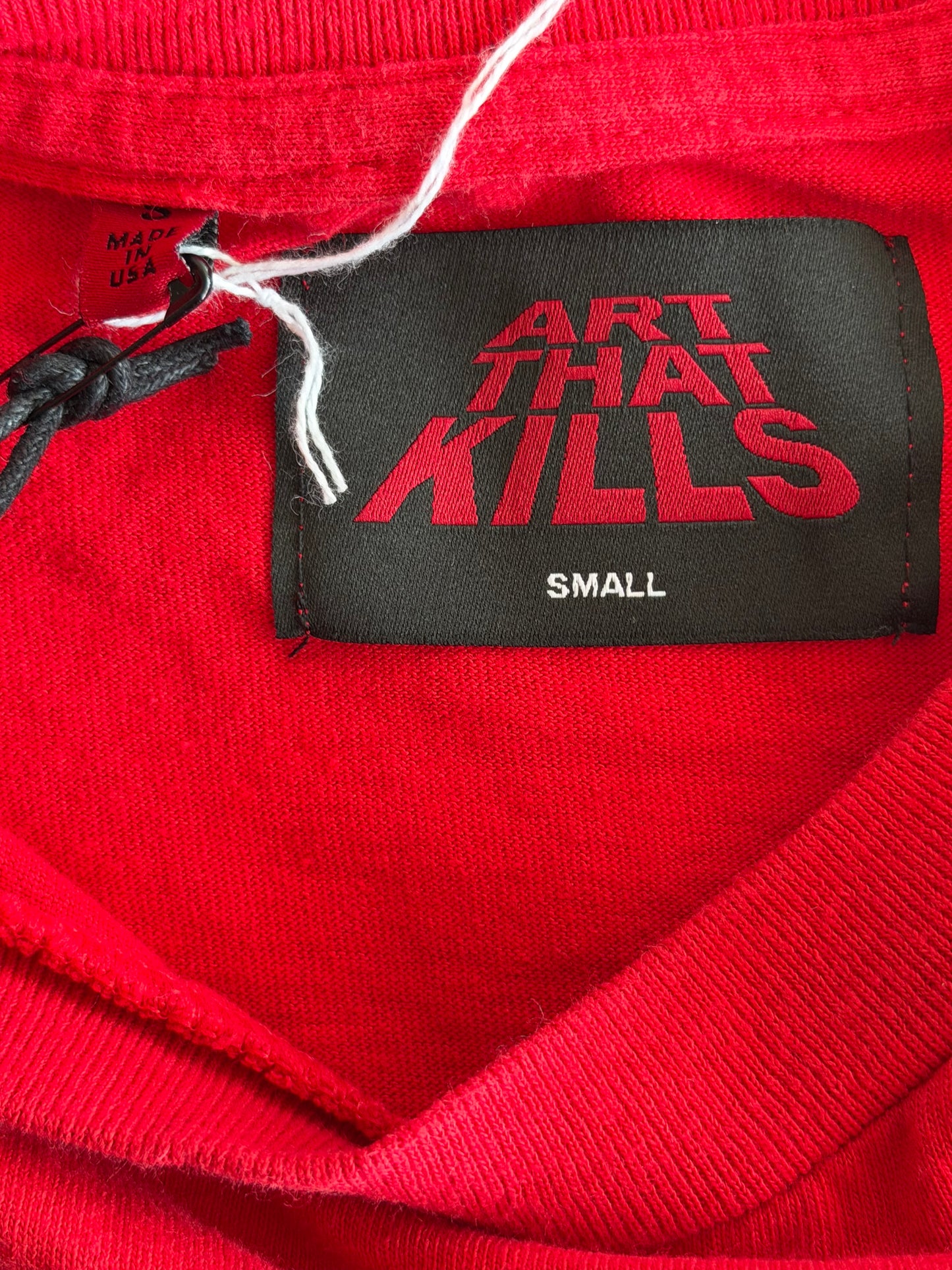 Gallery Dept ATK Red & Black Music Lives On Logo T-Shirt