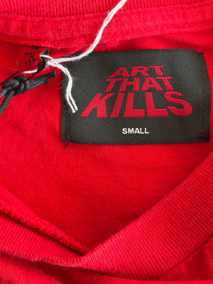 Gallery Dept ATK Red & Black Music Lives On Logo T-Shirt