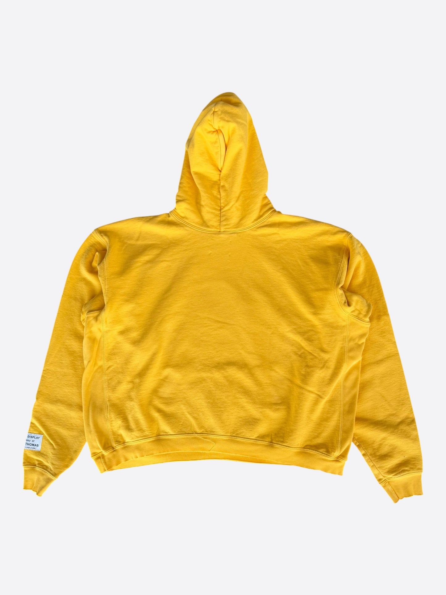 Gallery Dept Yellow & Black Gym Hoodie
