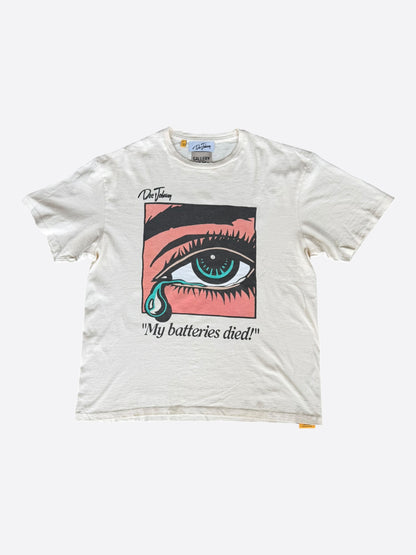 Gallery Dept Antique White Dead Batteries T-Shirt
