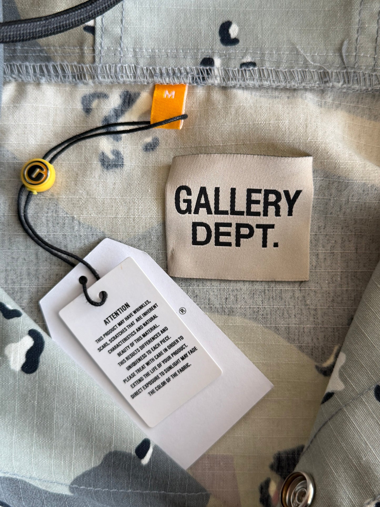 Gallery Dept Grey Storm Art That Kills Anorak