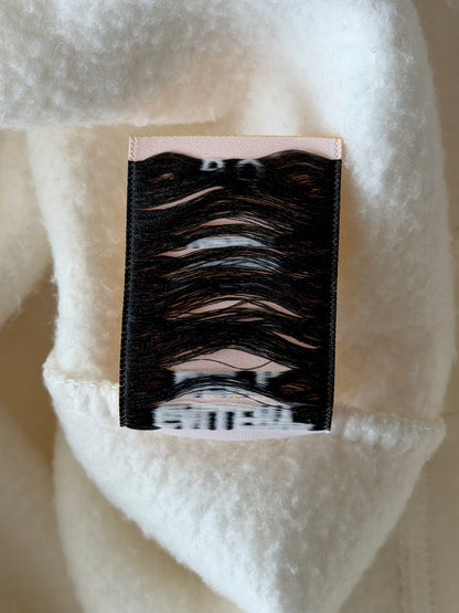 Gallery Dept White Stop Being Racist Reversible Hoodie